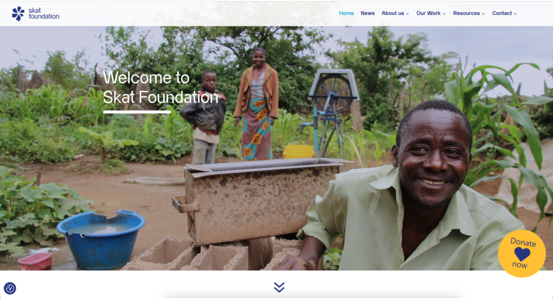 Skat-Foundation Webseite
